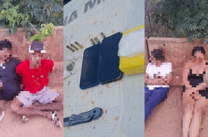 PM apreende 1kg de cocaína e arma em abordagem entre o Piauí e Maranhão (Foto: Divulgação)