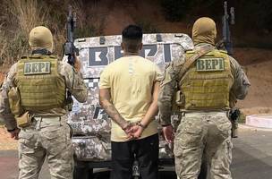 PM prende homem por envolvimento em tentativa de homicídio em Teresina (Foto: Divulgação)