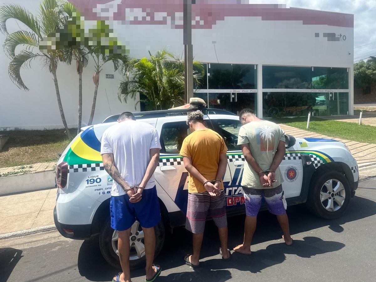 Polícia Militar prende suspeitos de envolvimento em homicídio em Pedro II