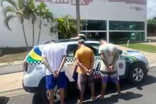 Polícia Militar prende suspeitos de envolvimento em homicídio em Pedro II (Foto: Divulgação)