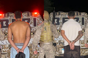 Polícia Militar prende suspeitos de homicídio na zona Norte de Teresina (Foto: Divulgação)
