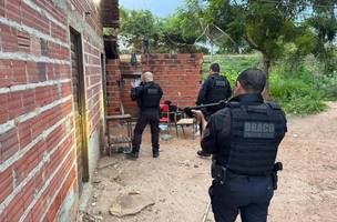 SSP-PI deflagra operação contra facção criminosa em Altos, Piauí (Foto: Divulgação)