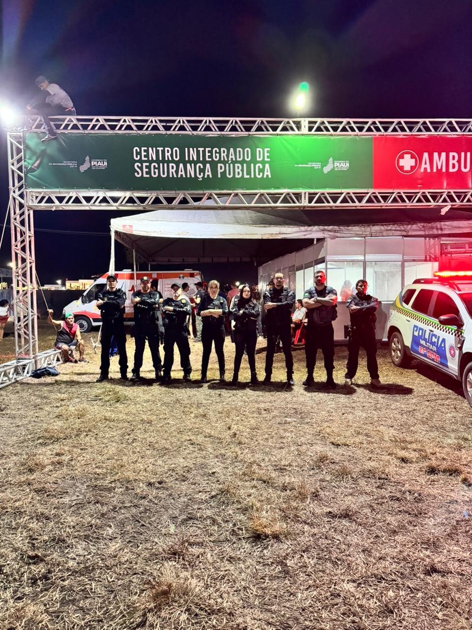 Suspeitos de furtar objetos de veículos são presos durante Festival de Verão