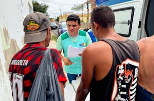 Teresina realiza ação social e atende mais de 120 pessoas em situação de rua (Foto: Divulgação)