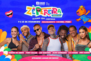 Zé Pereira de Timon inicia hoje com grandes atrações e esquema de segurança