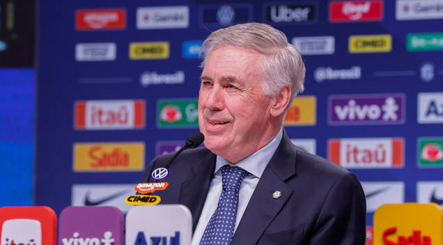 Ancelotti convoca seleção para amistosos contra Japão e Singapura