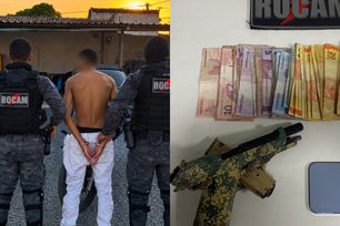 Após perseguição, homem é preso em Teresina com arma furtada em São Paulo