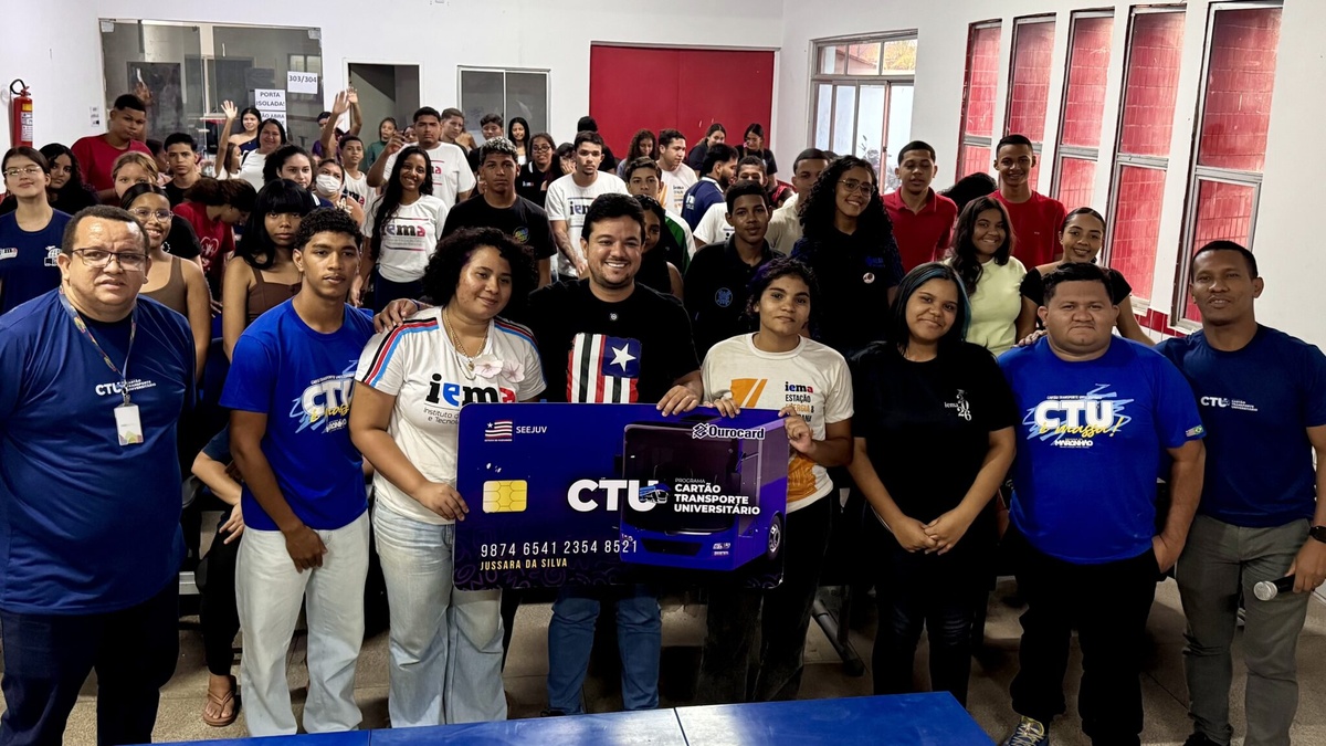 Cartão de R$ 800 beneficia 70 estudantes do IEMA de Timon