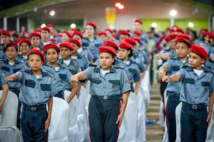 Colégio Militar Tiradentes V abre inscrições para processo seletivo 2027 (Foto: Divulgação/prefeitura)