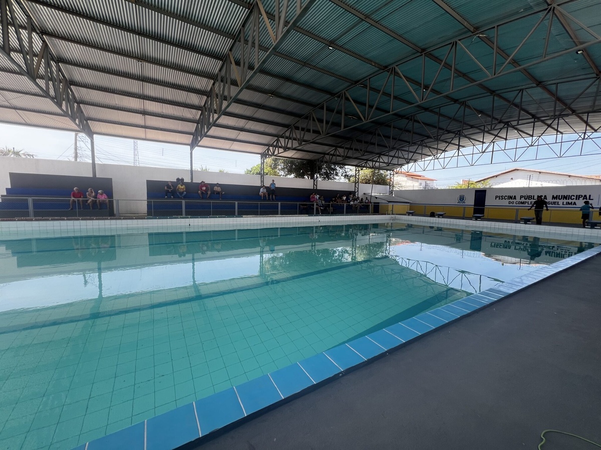 Nova piscina de Timon vai triplicar vagas de natação e ampliar projetos