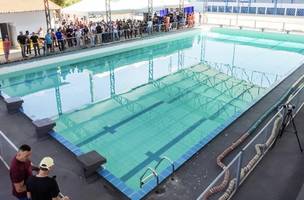 Piscina Pública do Estádio Miguel Lima abre inscrições para 210 vagas (Foto: Divulgação)