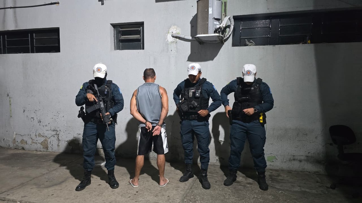 PM conduz suspeito de disparo e ameaçar pessoas em conveniência em Teresina