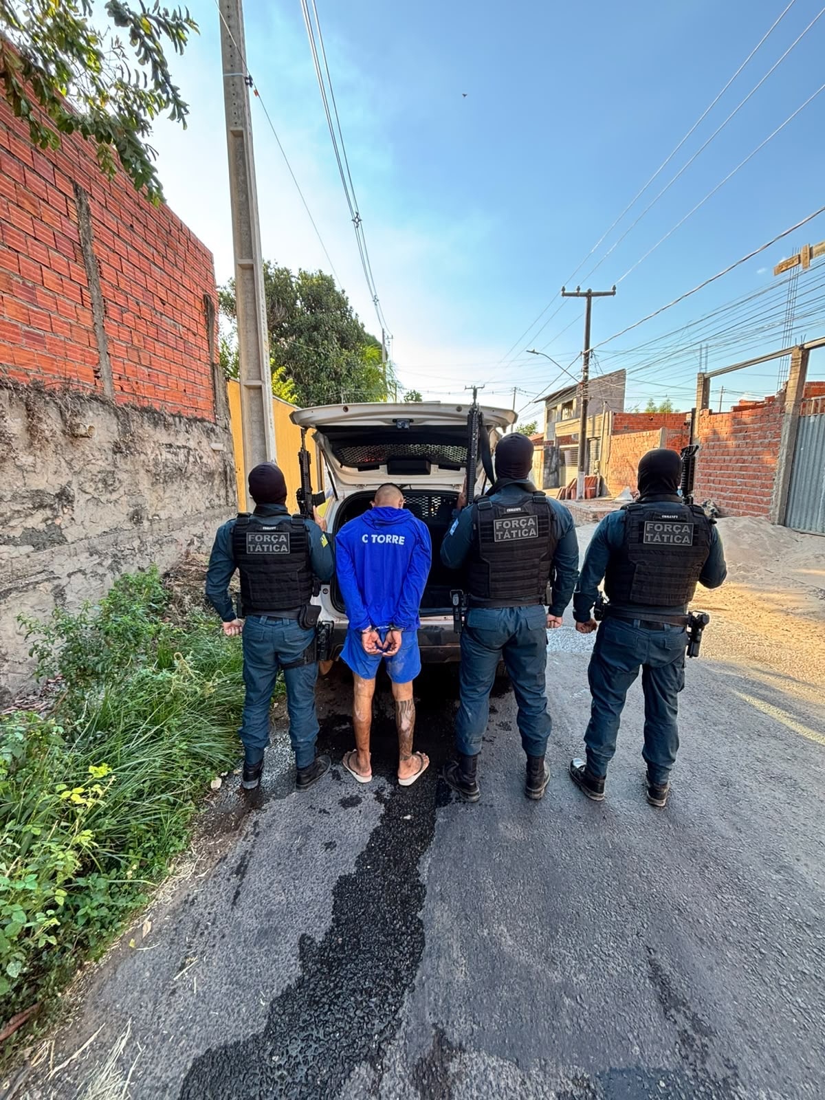 Polícia Militar prende suspeito que responde por dois homicídios, em Teresina