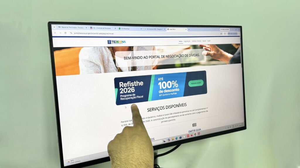 Prefeitura prorroga adesão ao RefisTHE 2026 até 22 de dezembro em Teresina