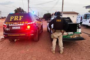 PRF apreende 50 kg de maconha durante fiscalização na BR-316, no Piauí