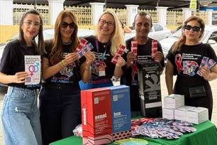 Equipes da FMS levam informação e prevenção às ISTs para as festas de carnaval (Foto: Divulgação)