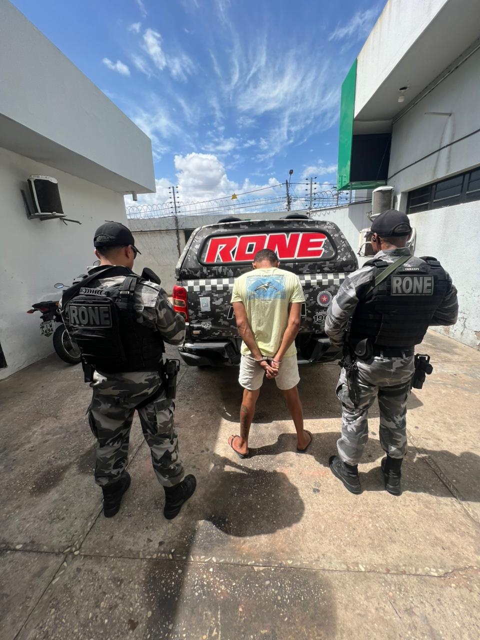Homem é conduzido após ameaçar policial militar na zona norte de Teresina