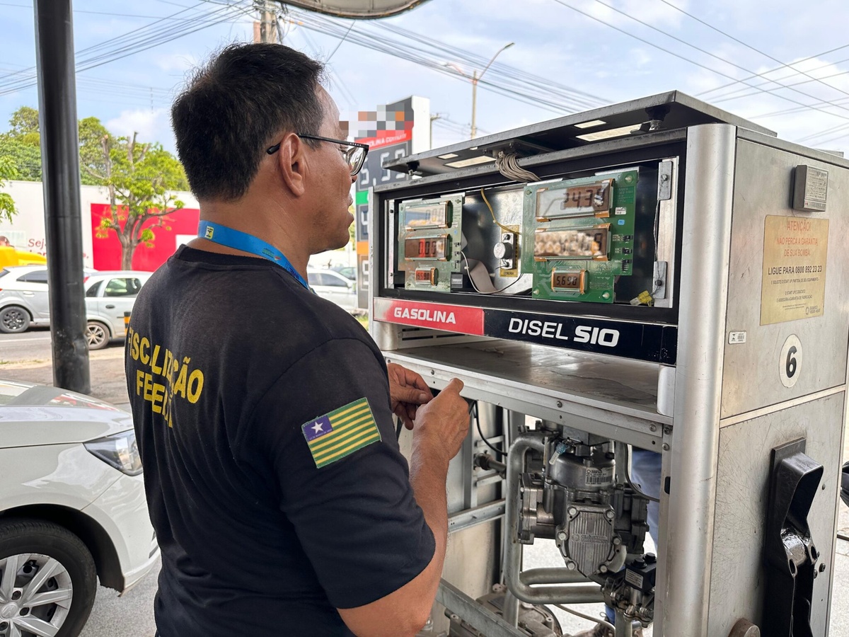 INMETRO fiscaliza postos de combustíveis com a Operação Tô de Olho no Piauí