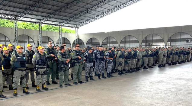Mais de 3.500 policiais reforçam segurança no Piauí durante o Carnaval 2026