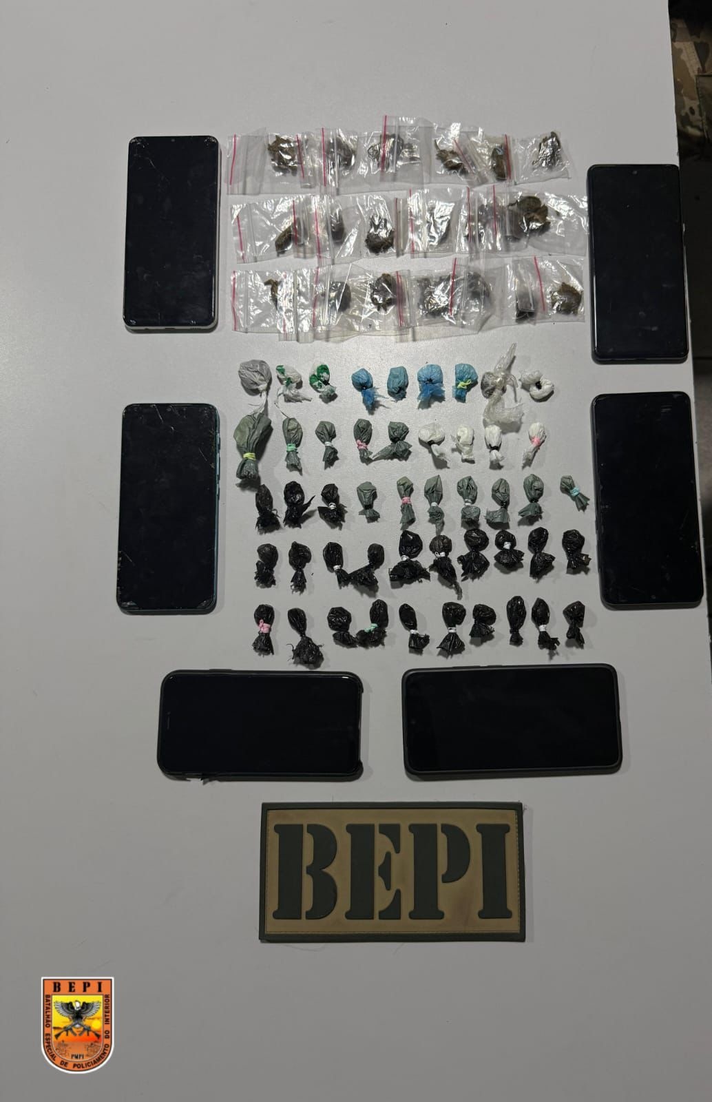 PM prende dois suspeitos por tráfico e receptação na zona Sul de Teresina