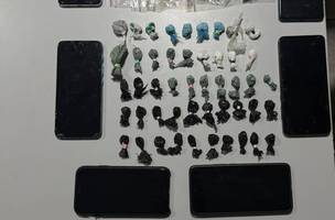 PM prende dois suspeitos por tráfico e receptação na zona Sul de Teresina (Foto: Divulgação)