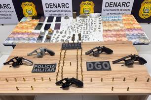 Polícia cumpre 45 ordens judiciais e apreende armas e drogas em Teresina (Foto: Divulgação)