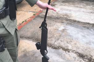 Polícia Militar prende suspeito de atirar em cão em Teresina (Foto: Divulgação)