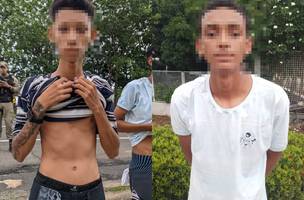 Polícia prende dois suspeitos de assalto a corredores na zona Leste de Teresina (Foto: Divulgação)