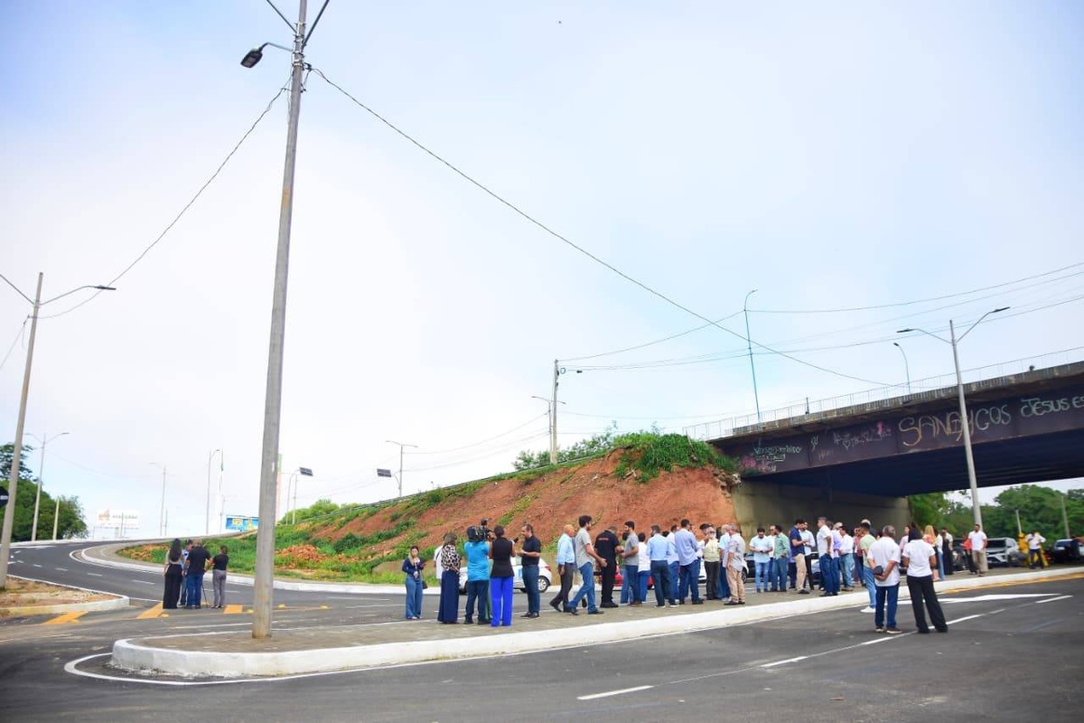 Silvio Mendes inaugura alça de ligação entre a Via Sul e a Ponte Wall Ferraz