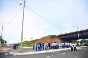 Silvio Mendes inaugura alça de ligação entre a Via Sul e a Ponte Wall Ferraz (Foto: Divulgação)