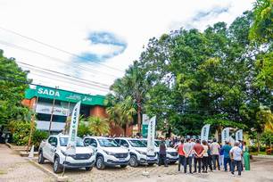 Assistência técnica: Sada entrega veículos para fortalecer agricultura familiar (Foto: Divulgação)
