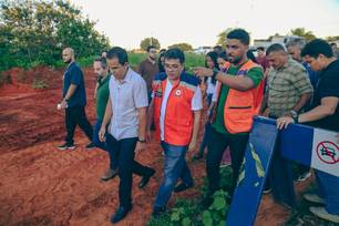 Defesa Civil do Piauí monitora situação de barragem e orienta moradores no Piauí (Foto: Divulgação)