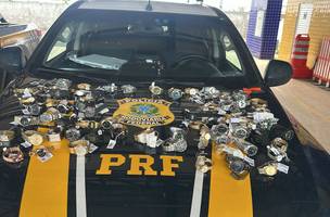 Homem é preso no MA com mercadoria roubada de shopping em Teresina (Foto: Divulgação)