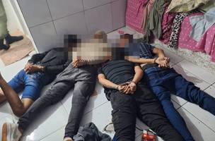 PM prende suspeitos por assalto com sequestro e resgata vítimas em Teresina (Foto: Divulgação)