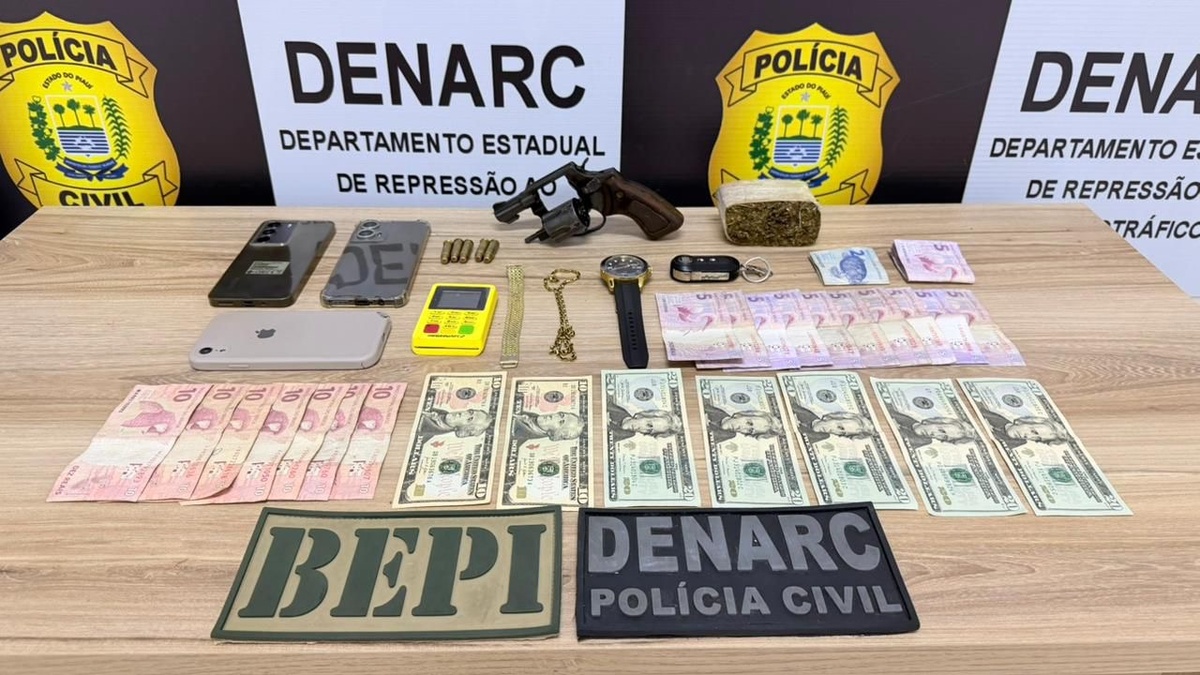 Polícias Civil e Militar prendem três homens durante operação integrada em Altos