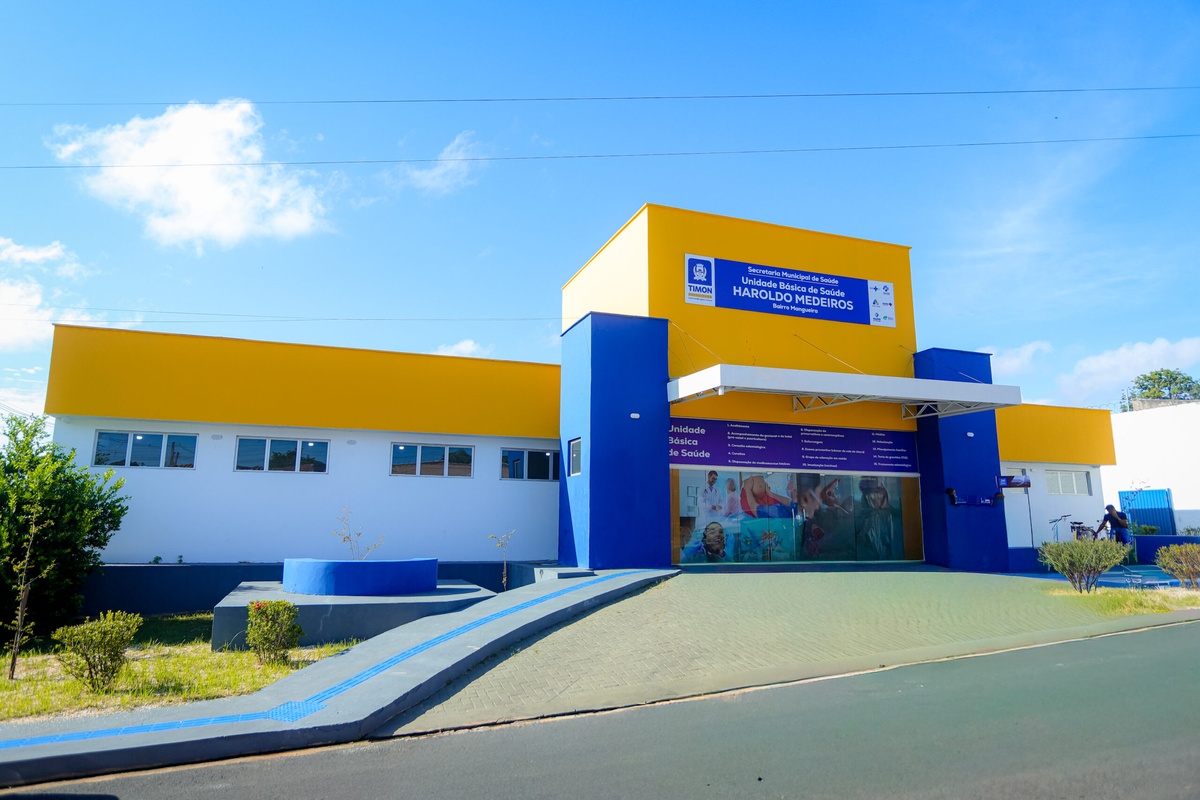 Prefeitura de Timon entrega reforma da UBS Haroldo Medeiros no bairro Mangueira