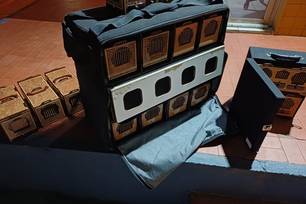 PRF flagra transporte irregular de aves silvestres durante fiscalização no Piauí (Foto: Divulgação)