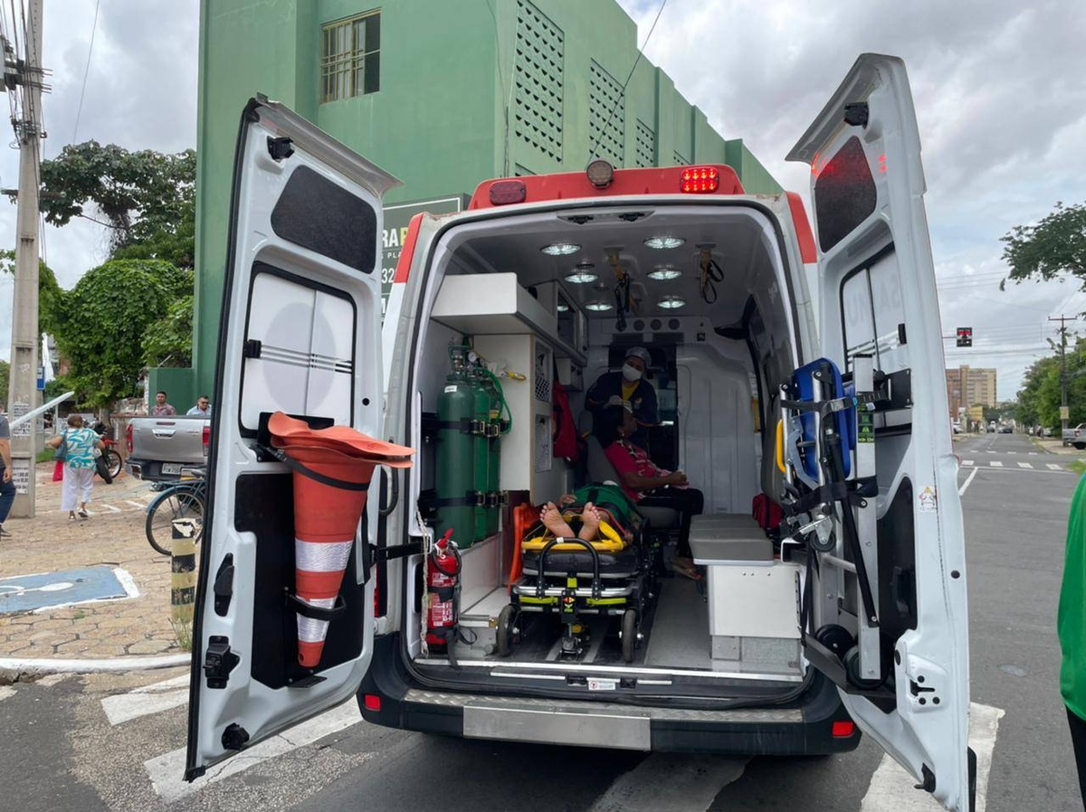SAMU atende em média 22 vítimas de acidente de trânsito por dia em Teresina