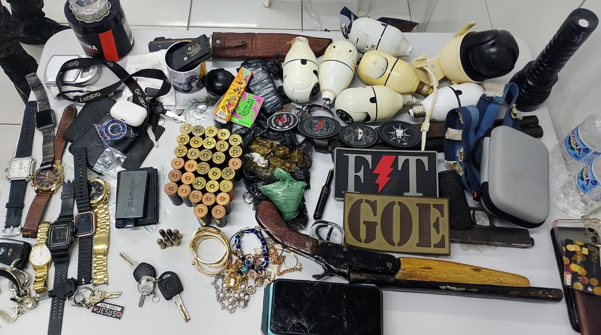 Suspeitos de assalto em clínica são preso pela polícia em Timon