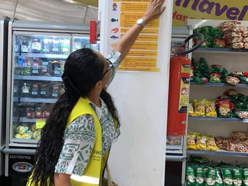Vigilância Sanitária fiscaliza alimentos consumidos na Semana Santa