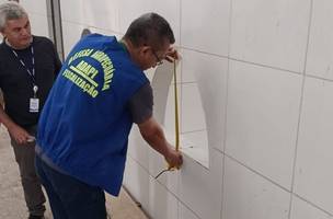 Adapi e Codevasf vistoriam o maior abatedouro de caprinos e ovinos do Piauí (Foto: Divulgação)