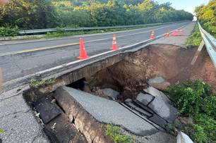 Após cratera na BR-343, DER divulga rotas alternativas para o litoral do Piauí