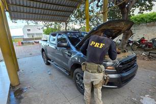 Caminhonete roubada em Campinas em 2023 é recuperada no interior do Piauí (Foto: Divulgação)