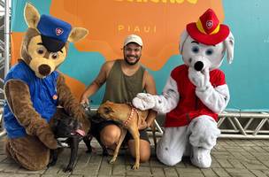 Campanha realiza ação gratuita de cuidado e proteção animal em Teresina (Foto: Divulgação)