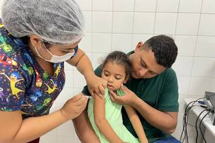 FMS realiza Dia D de vacinação contra a gripe na zona rural em Teresina (Foto: Divulgação)