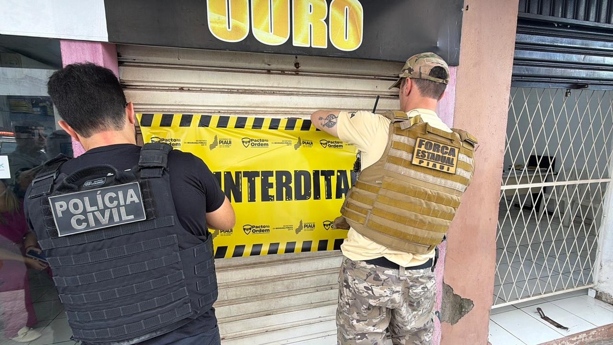 Operação Ouro Sujo interdita novamente loja suspeita de receptação de ouro