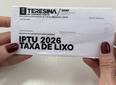 Prefeitura de Teresina divulga regras para pagamento do IPTU, TCRD e COSISP 2026