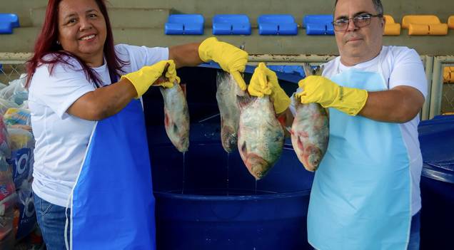 Prefeitura de Timon realiza entrega de cestas e peixes no evento “Páscoa Santa"