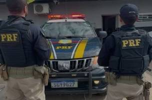 PRF prende homem com dois mandados em aberto após tentativa de fuga no Piauí (Foto: Divulgação)