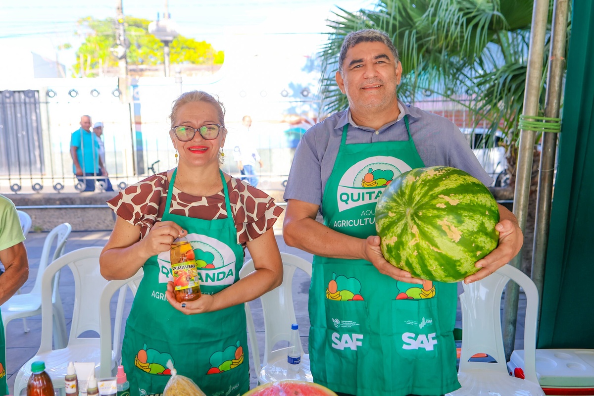 Projeto Quitanda leva produtos da agricultura familiar ao Palácio de Karnak